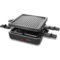Emerio RG-120656 - Raclette/grill - 600 Watt - noir