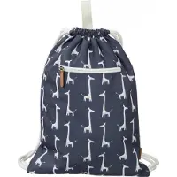 Fresk Giraffe Gymsack Bleu Enfants