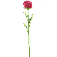Europalms Rose en cristal, fleur artificielle, bourgogne, 81cm 12x (81 cm)