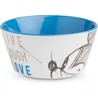 Autre Egan Bol Mickey Live Laugh Love Bleu, Bol Multicolore, Petit Modèle