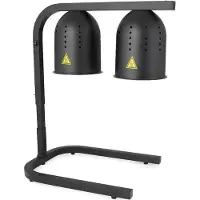 CombiSteel Lampe chauffante noire