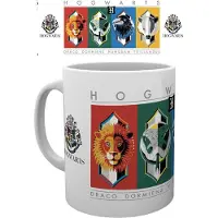 Harry Potter Tazza Subli 320ml House Crests Simple, Tasse, Multicolore