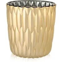 Kartell vase JELLY MÉTALLISÉS PRECIOUS COLLECTION (Or - PMMA métallisé)