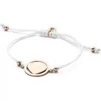 COCO88 Bracelet Élégant pour Femmes Blanc de la Collection CO88 8CB-90182