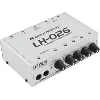 Omnitronic LH-026 3, Processeur d’effets audio, Gris, Noir