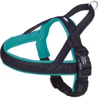 Nobby Mesh Preno Harnais Norvégien Pour Chien Turquoise 60-76 Cm 46 Cm/25-35 Mm