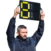 Precision Substitutes Number Board Bleu