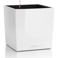 Lechuza Jardinière CUBE 30 ALL-IN-ONE Blanc brillant