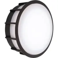Deko-light Applique murale LED Meissa 6 W D 200 mm 3000 K incl. bloc d'alimentation gris foncé IP44