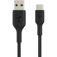 Belkin Boost Charge Braided Usb-a To Usb-c Cable 3m Noir