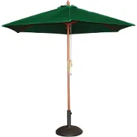 Bolero Parasol vert rond Ø 2,5 mètres