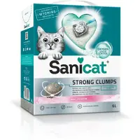 Sanicat Strong Clumps 6 l sable de bentonite blanche