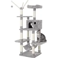 OEM Réseau de sécurité pour animaux de compagnie, gris clair, taille XL, 154 cm