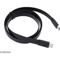 Akasa AK-CBUB46-10BK Câble USB 1 m USB 3.2 Gen 2 (3.1 Gen 2) USB C Noir (AK-CBUB46-10BK)