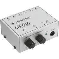 Omnitronic LH-015 (Mélangeur de ligne), Table de mixage, Gris