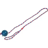 Flamingo Balle En Caoutchouc 6,3cm Avec Corde