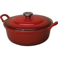 Le Creuset Faitout Cocotte 28 cm Rouge Cerise
