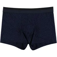 Hom Boxers 'Max' bleu nuit / blanc