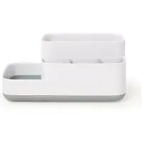 SmartaSaker Easy-Store - Chariot pour salle de bain - blanc/gris