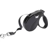 Ferplast Amigo Mini Tape Dog Leash Noir