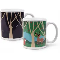 Kikkerland Gadget Woodlands Morph Tasse