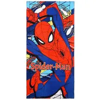 Marvel Telo Bagno e Mare Spiderman Blu