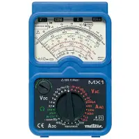 METRIX Multimètre manuel analogique MX1 Kal (CAT II 1000V, CAT III 600V, Multimètre portable)