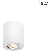 SLV Triledo Single CL spot de plafond rond Ø8,5 cm blanc GU10