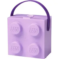 LEGO Boîte à Repas - 4 Boutons - 2,8 L - Lavender - - UneTaille - Boîte à Repas
