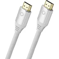 OEHLBACH D1c92491 2 M Hdmi Cable Blanc