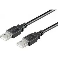 Goobay USB 2.0 Hi-Speed Kabel A Stecker auf A Stecker schwarz 5 m