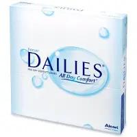 Alcon Focus Dailies All Day Comfort 90 pièces (-8.00), 1 jour, Lentilles de contact, Alcon