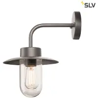 SLV MOLAT E27 Outdoor Wandleuchte, anthrazit, max. 60W, IP44