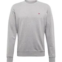 Napapijri Sweat-shirt 'Balis' bleu marine / gris chiné / rouge / blanc