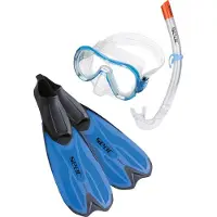 Seac Sub Équipement De Snorkeling Set Tris Spinta