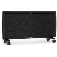 Klarstein Radiateur Electrique à Faible Consommation d'Energie, 2000W Chauffage Electrique Infrarouge avec Thermostat, Détection Fenêtres Ouvertes, Chauffage d'Appoint Portable, Radiateurs Silencieux