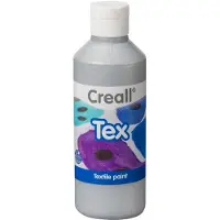 Creall Peinture textile Creall argent, 250ml