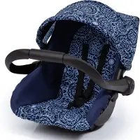 Bayer Siege Auto De Poupée Bleu Marine