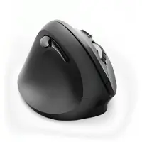 Hama "EMW-500L" - Souris - ergonomique - pour gauchers - optique - 6 boutons - sans fil - 2.4 GHz - récepteur sans fil (USB) - noir