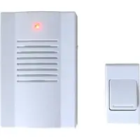 Benson Sonnette Sans Fil Carillon Porte Maison Appartement Portée 30 Mètres 16 Mélodies