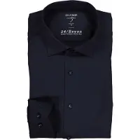 Olymp Chemise Level 5 24/Seven Marine Bleu foncé Bleu taille 41