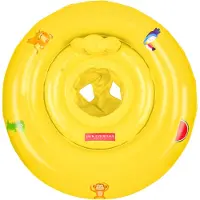 Swim Essentials Jouet pour Bébé Flottants - 69x25 cm - Happy Yel - - 0-1 an (50-80) - Bouée