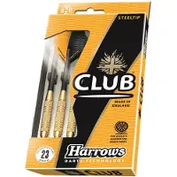 Harrows Fléchettes Steeltip CLUB BRASS 3gR