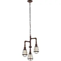 Eglo 49808 - Lustre avec chaîne PORT SETON 3xE27/60W