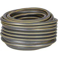 Hozelock Tuyau d’arrosage anti écrasement Ultramax usage domestique diamètre 15 mm 25 m gris jaunes