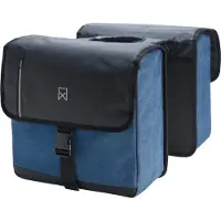 Willex Sacoche de vélo double pour le travail, sacoche de porte-bagages, plusieurs modèles disponibles