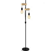 Eglo Lampadaire 32919 Townshend E27 2x10W noir