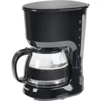 Bestron Cafetière ACM750Z Noir Plastique 750W 1,25 L