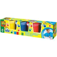 SES Creative Peinture au doigt - Mon premier Set - 4 Couleurs - - UneTaille - Peinture