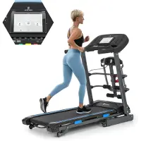 Capital Sports Pacemaker F120 Pro Tapis de course cardio autolubrifiant USB SD 12km